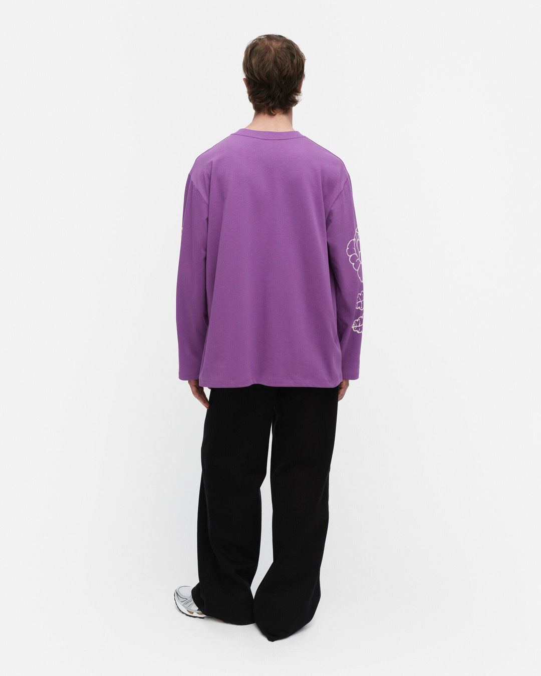 kioski oksat vihkiruusu placement jersey shirt - purple
