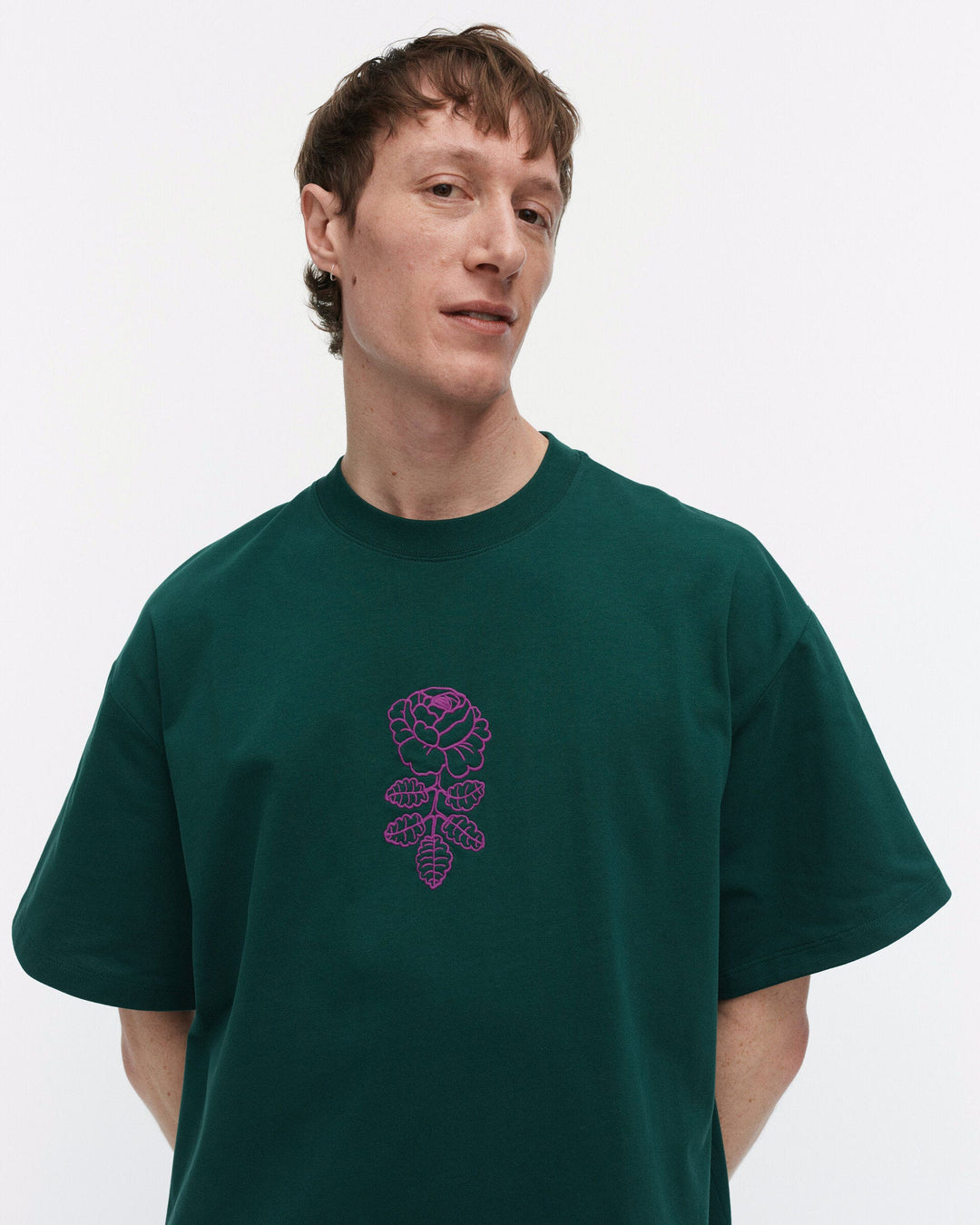 kioski linjat vihkiruusu placement t-shirt