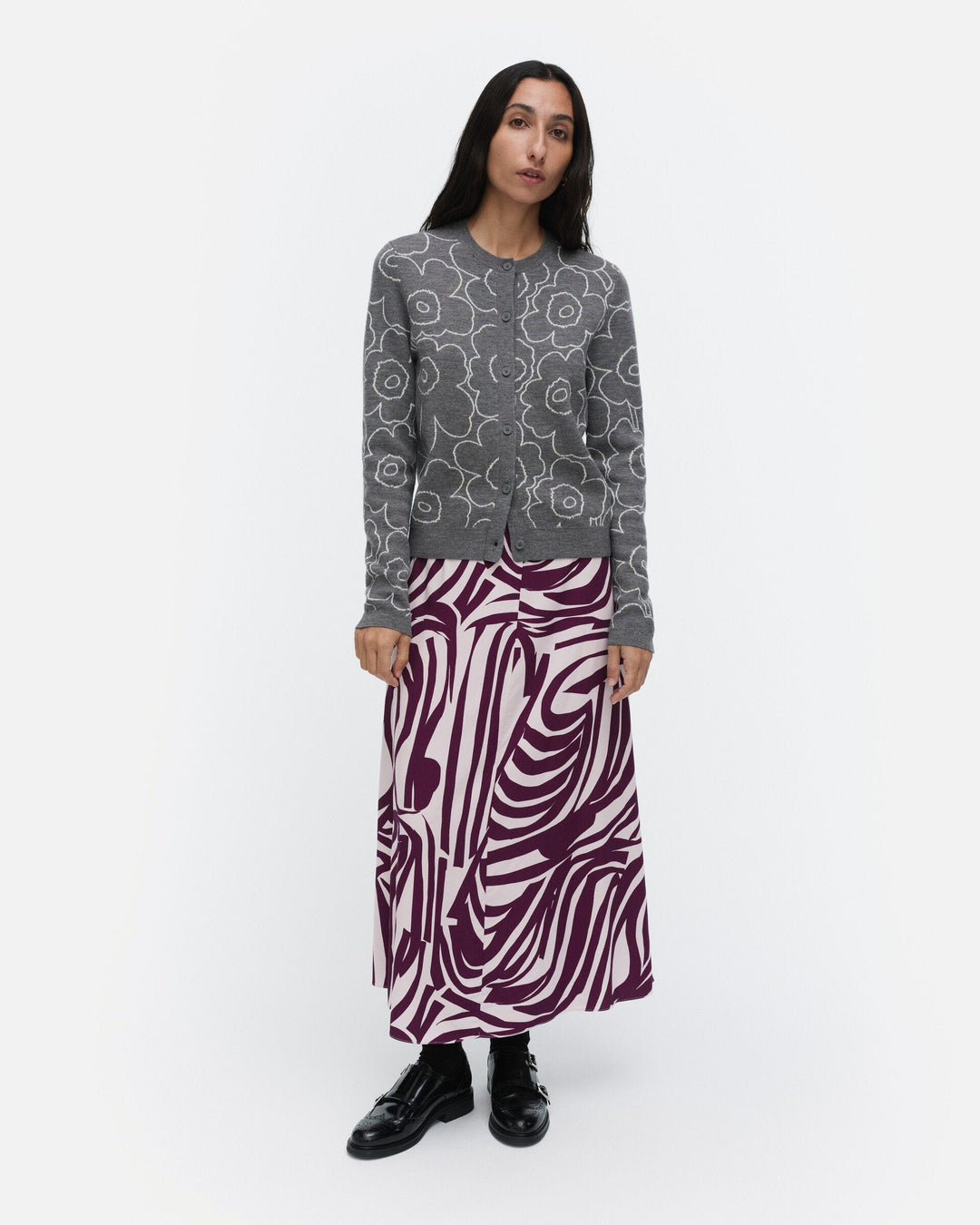 hanget jokuraita skirt
