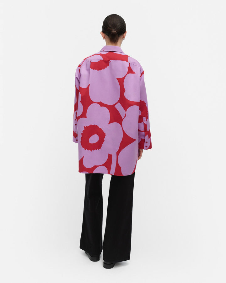 heitto unikko cotton linen shirt