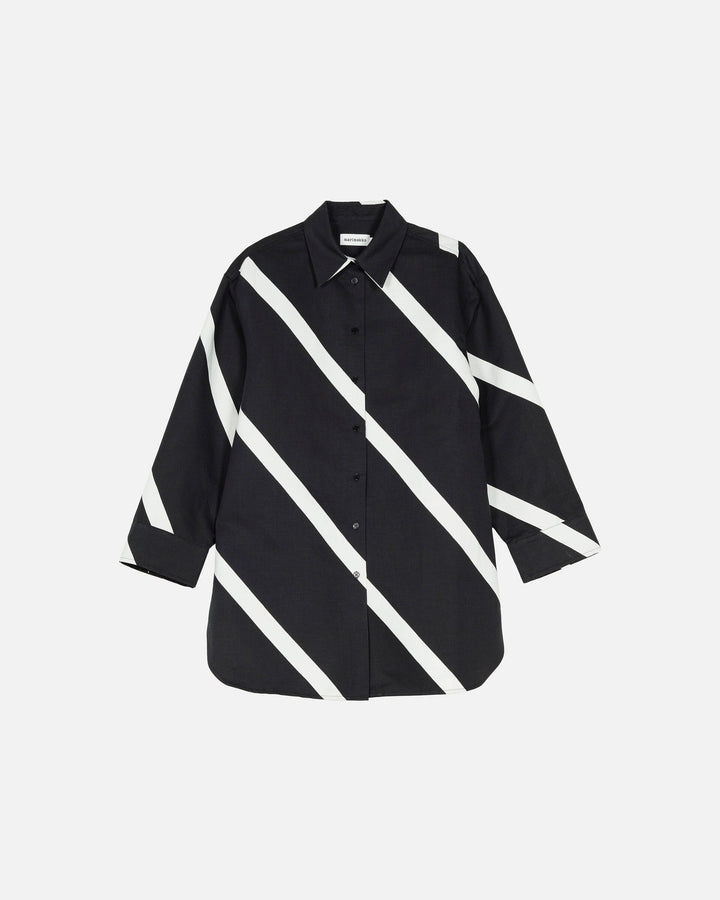 heitto basso cotton linen shirt
