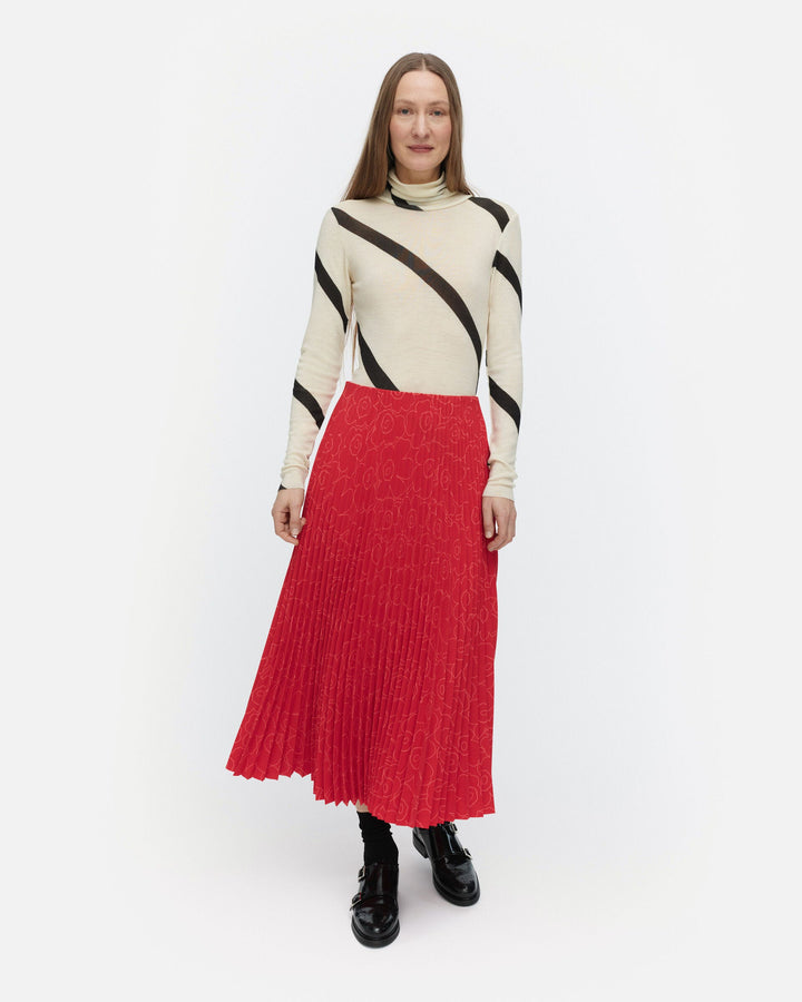 myy piirto unikko skirt - red