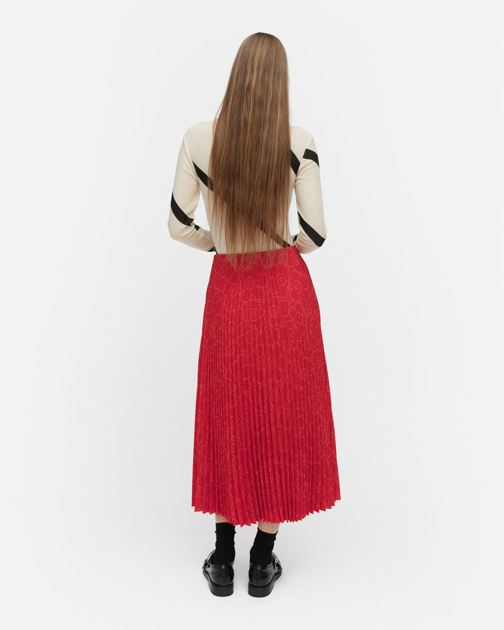 myy piirto unikko skirt - red