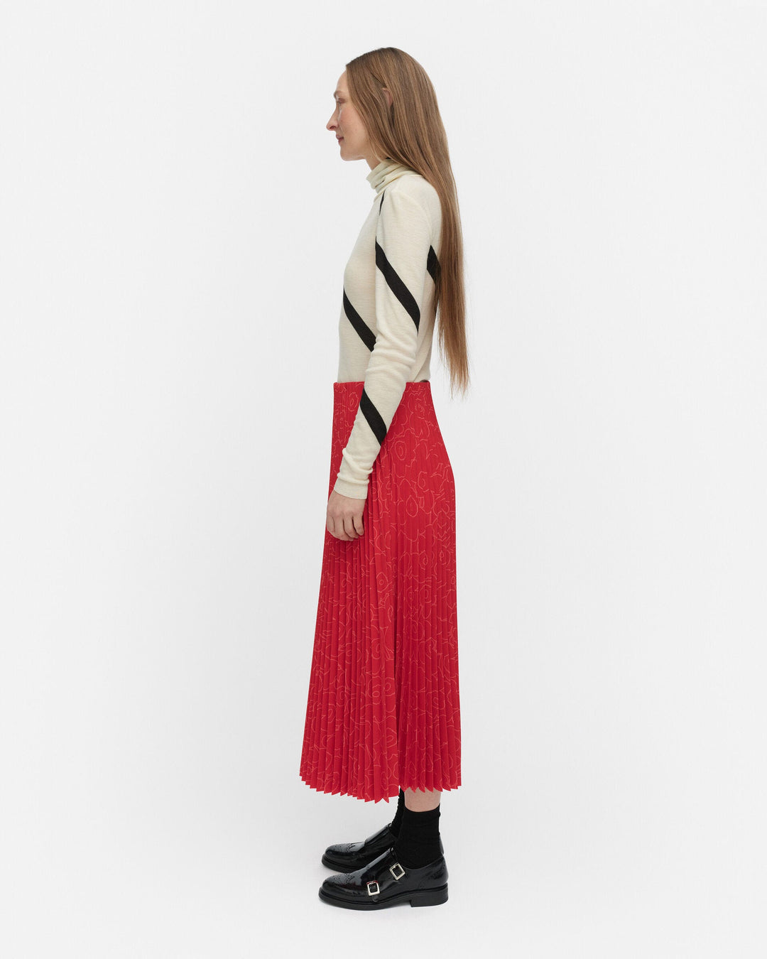 myy piirto unikko skirt - red