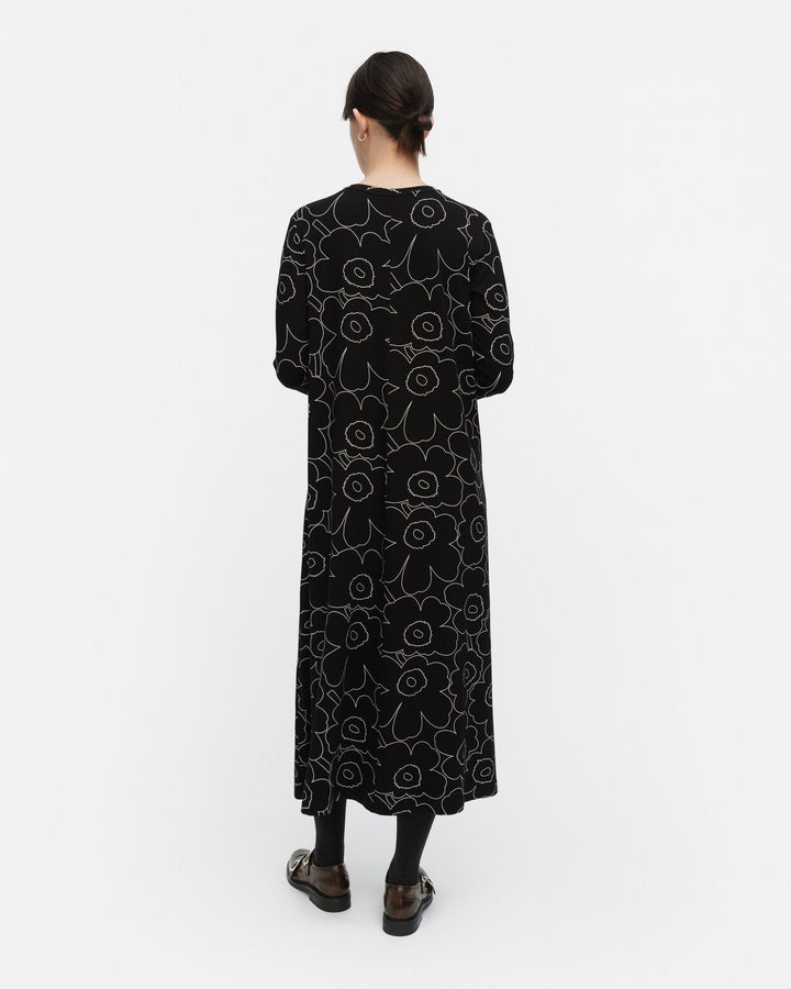 kolmin piirto unikko jersey dress