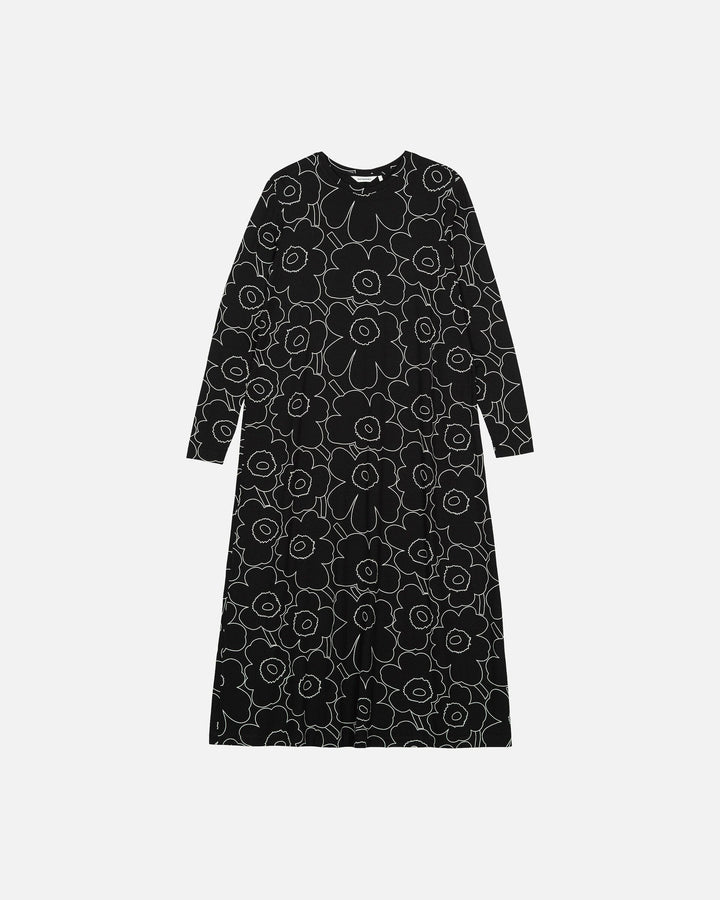 kolmin piirto unikko jersey dress