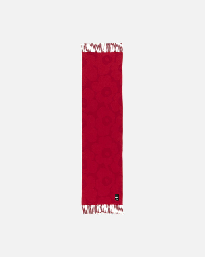 identtinen unikko scarf - red