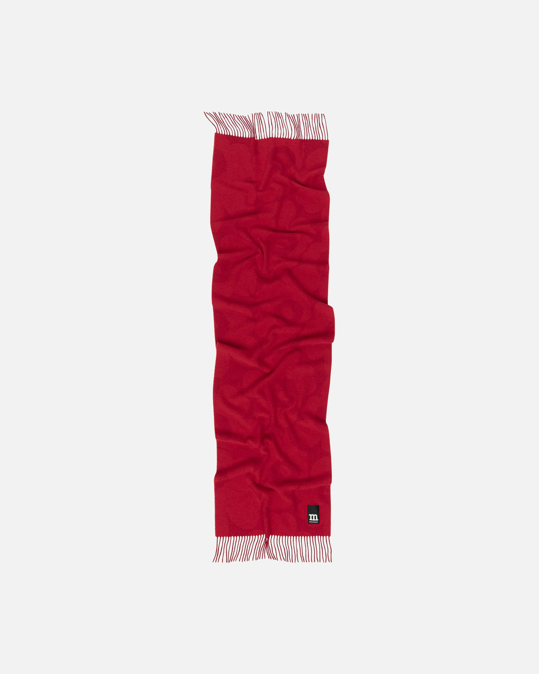 identtinen unikko scarf - red