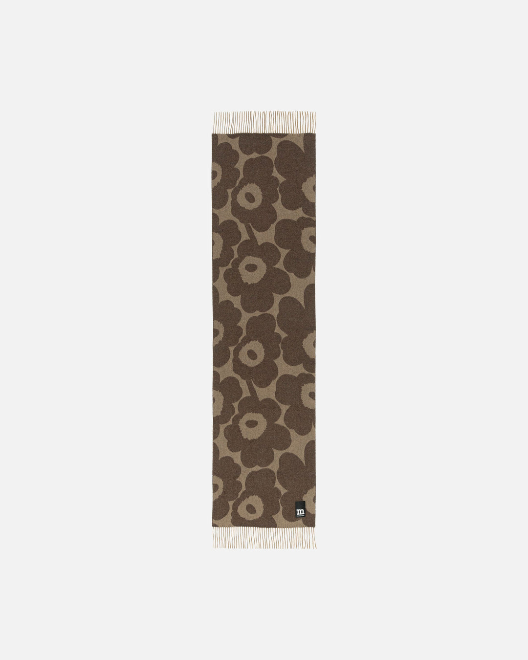 identtinen unikko scarf - brown
