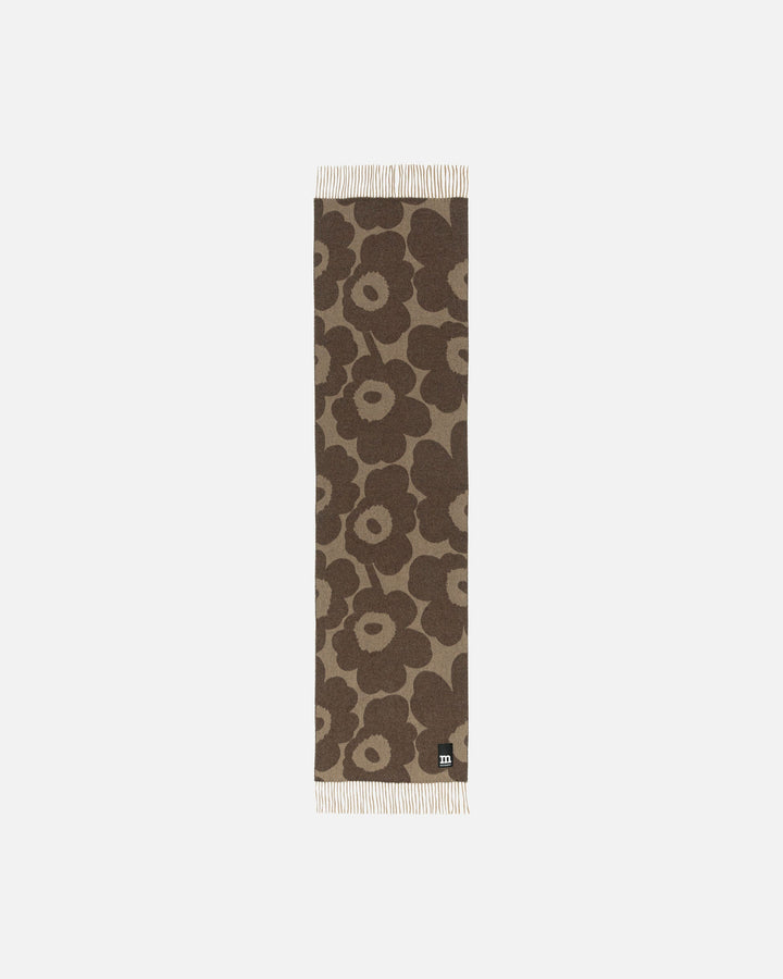 identtinen unikko scarf - brown