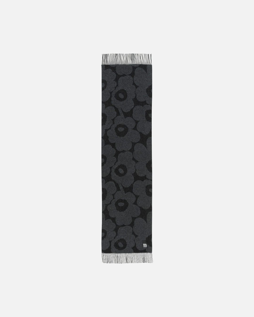 identtinen unikko scarf - black