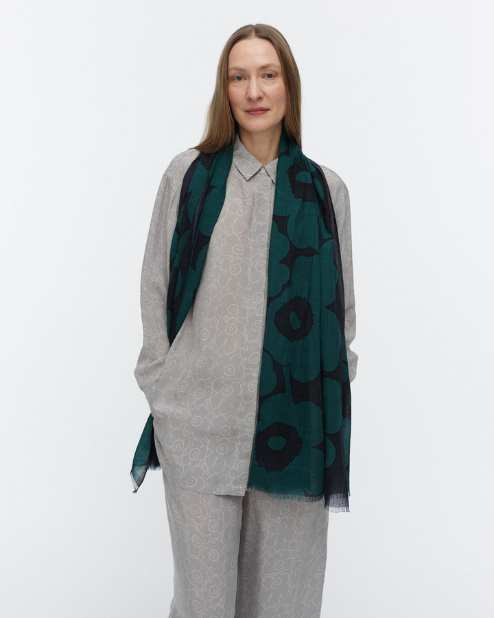 fiore unikko scarf - green