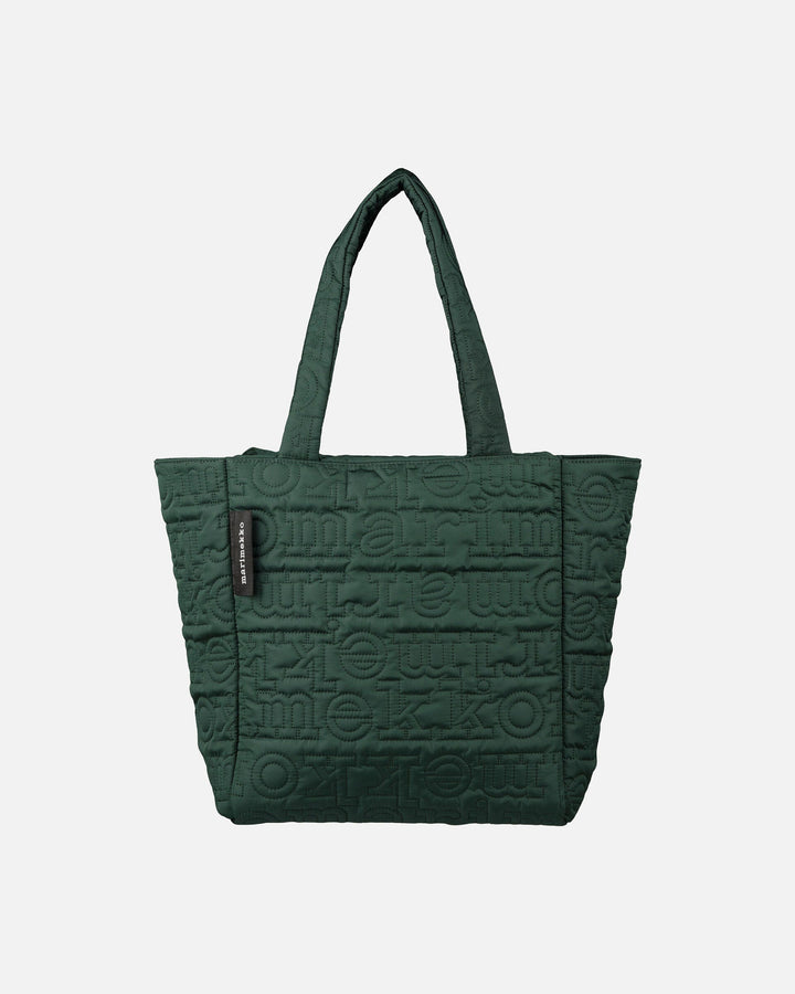 joy tote bag - navy green