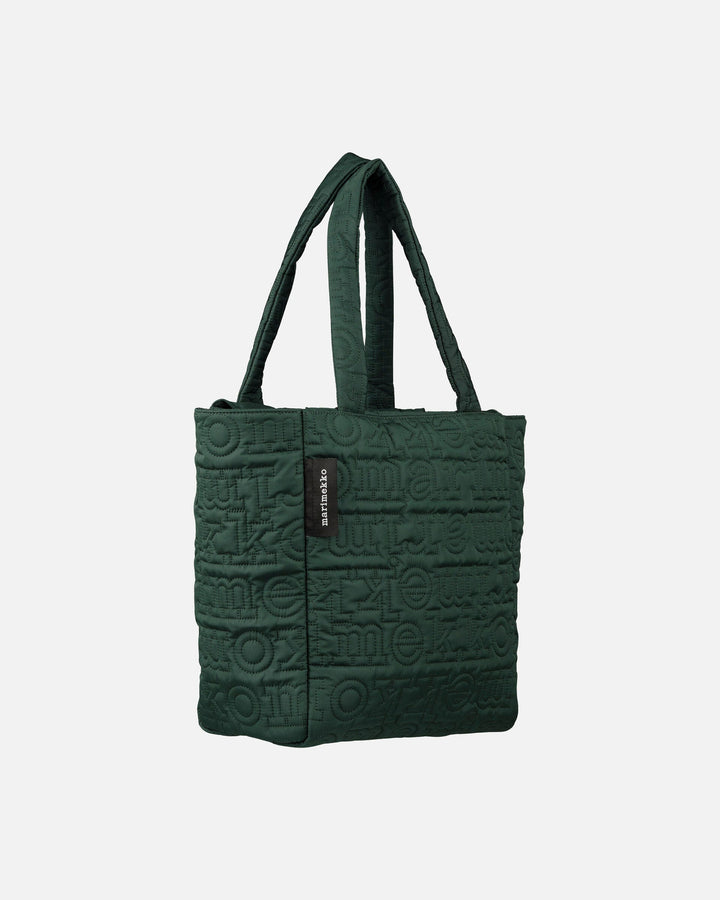 joy tote bag - navy green