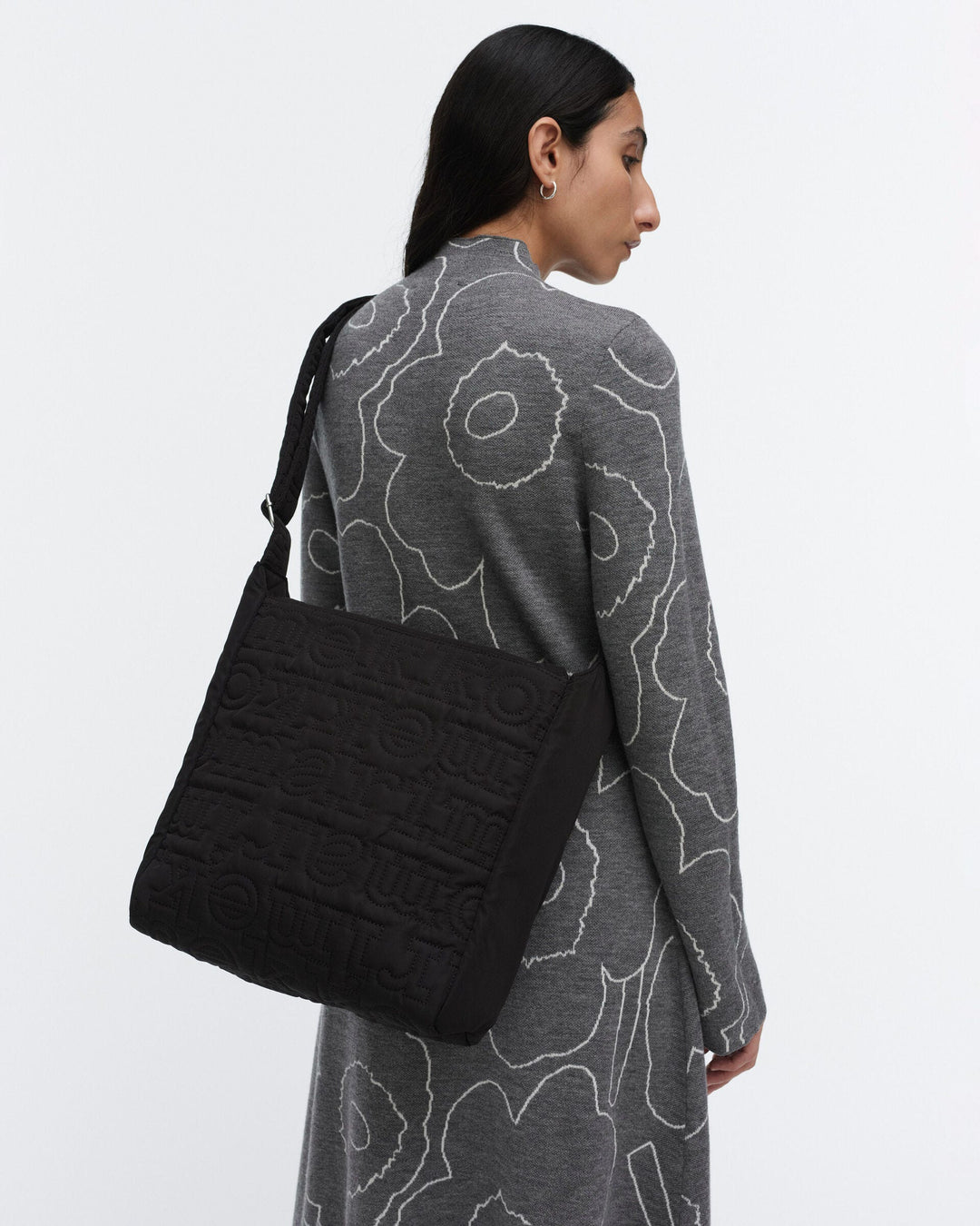 joy crossbody medium shoulder bag - black