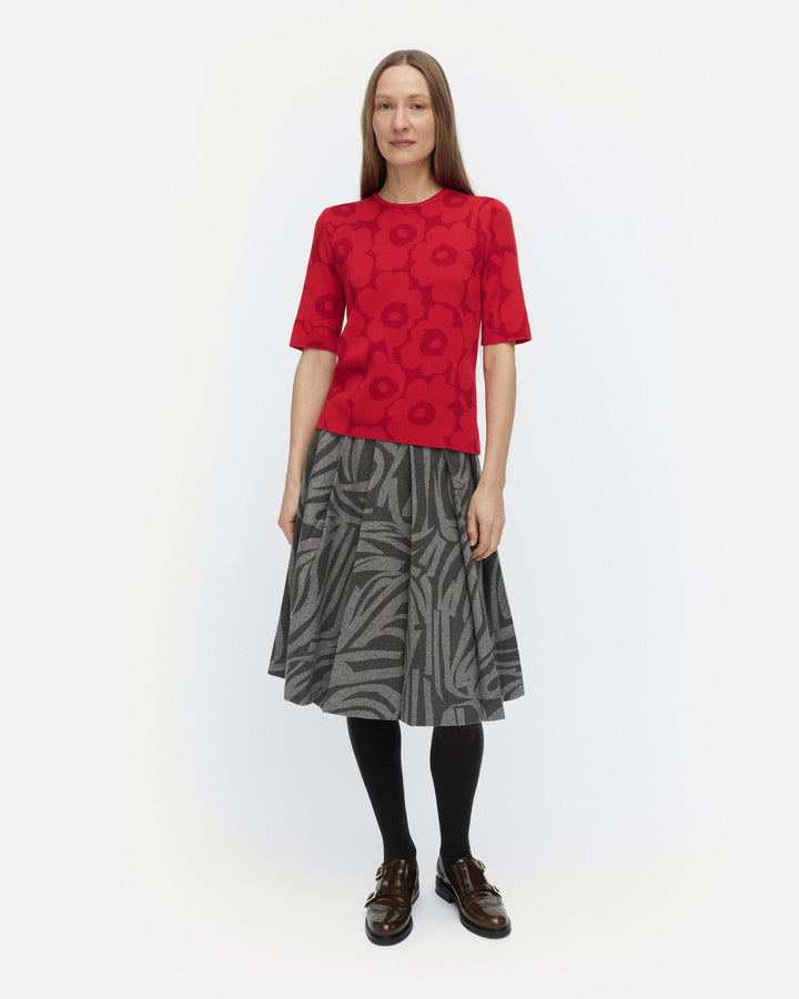 kehys unikko knitted wool pullover