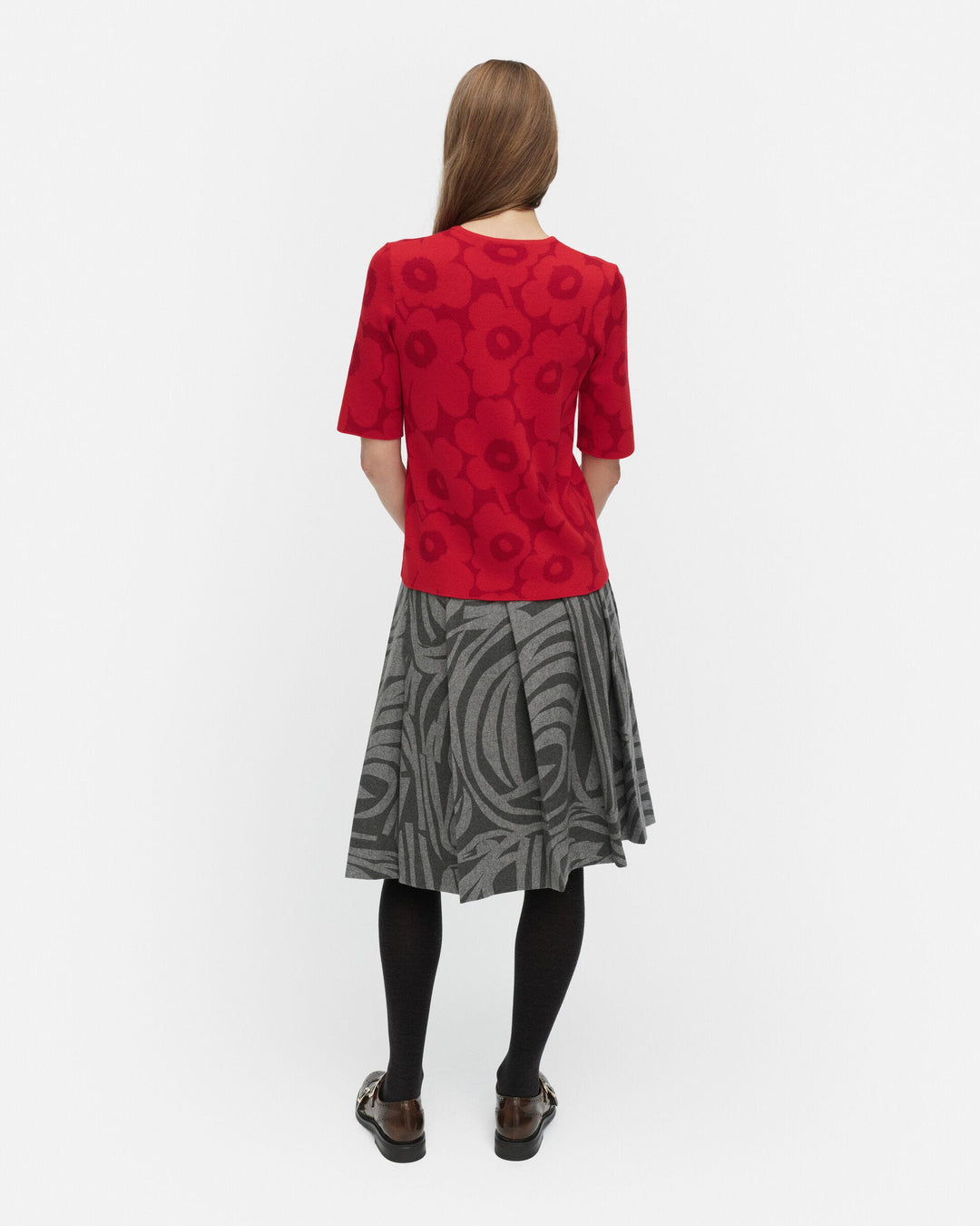 kehys unikko knitted wool pullover