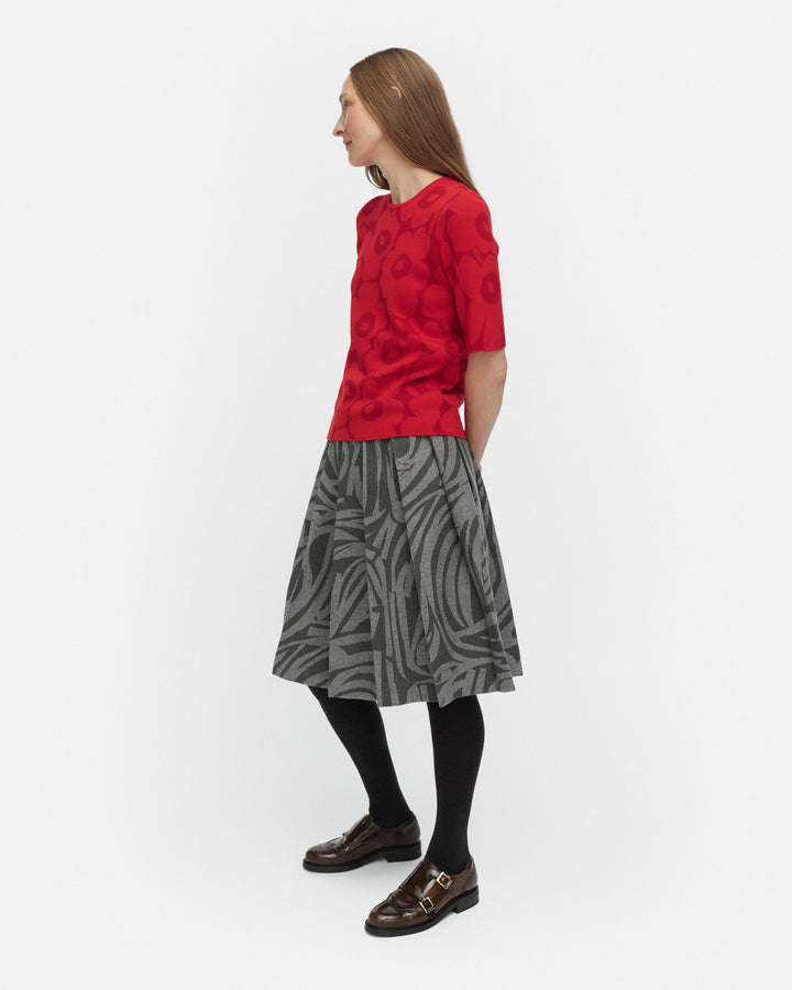 kehys unikko knitted wool pullover