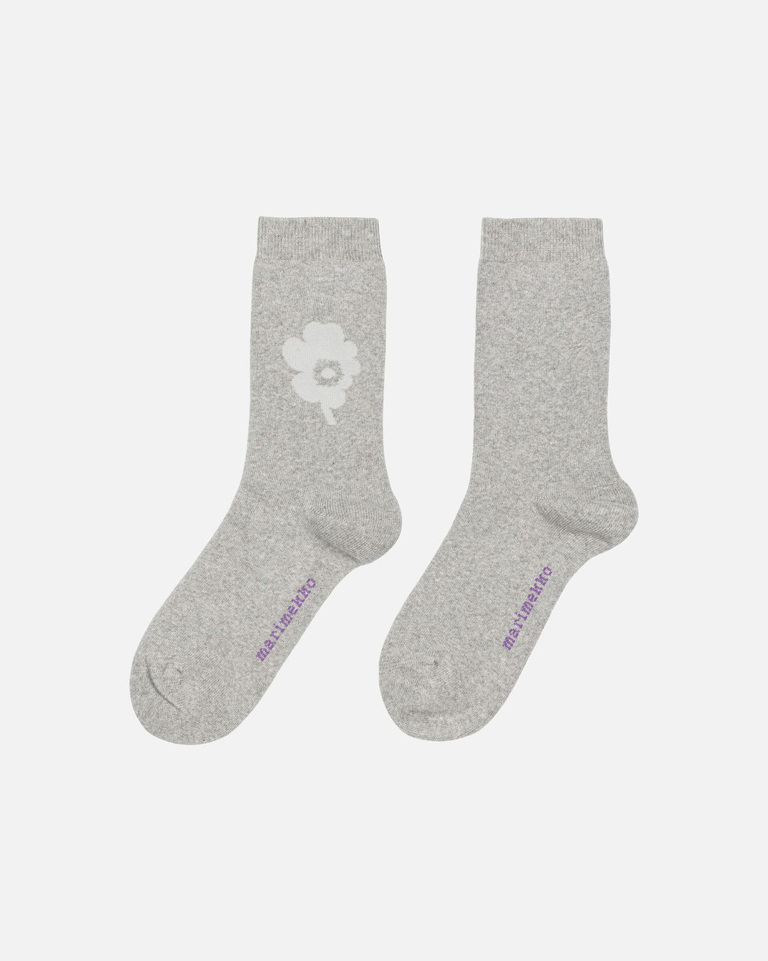 kioski pirtti unikko socks - grey