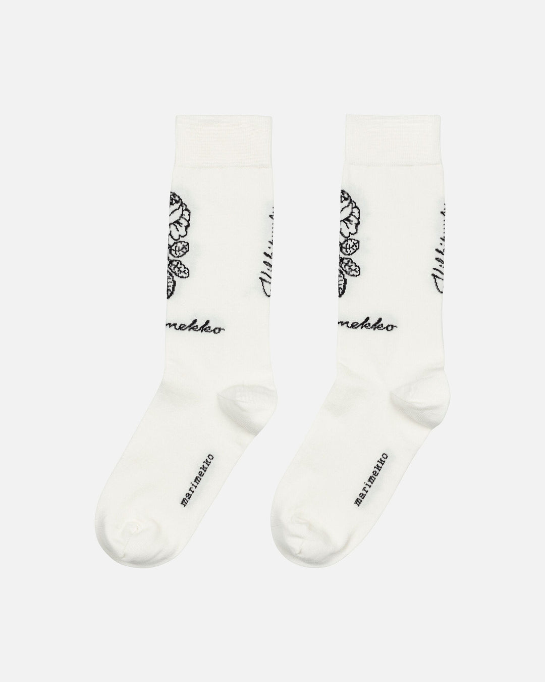 kioski detsku vihkiruusu logo socks - white