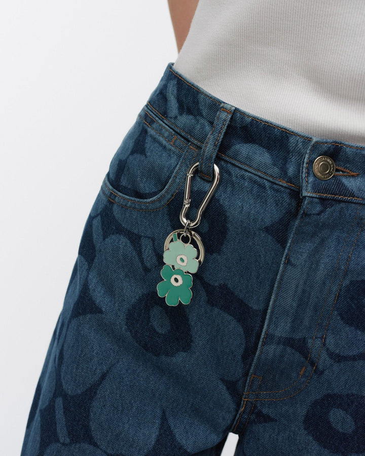 puhallus unikko keychain - seafoam