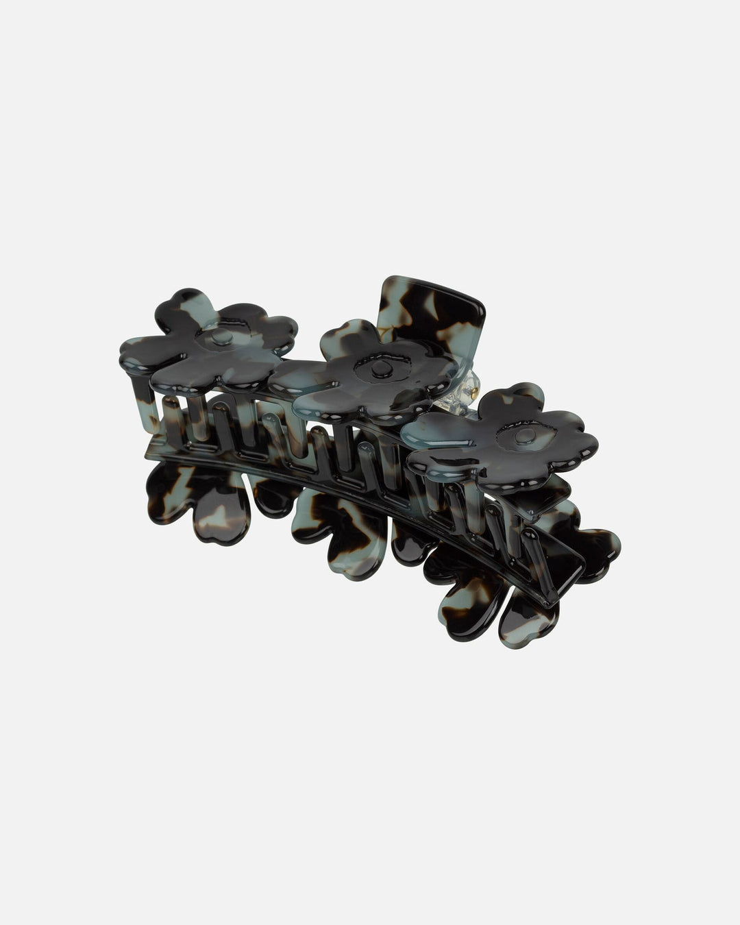 mini unikko hair clip - tortoise
