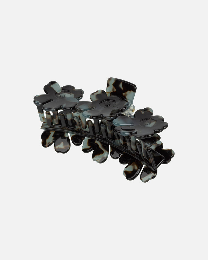 mini unikko hair clip - tortoise