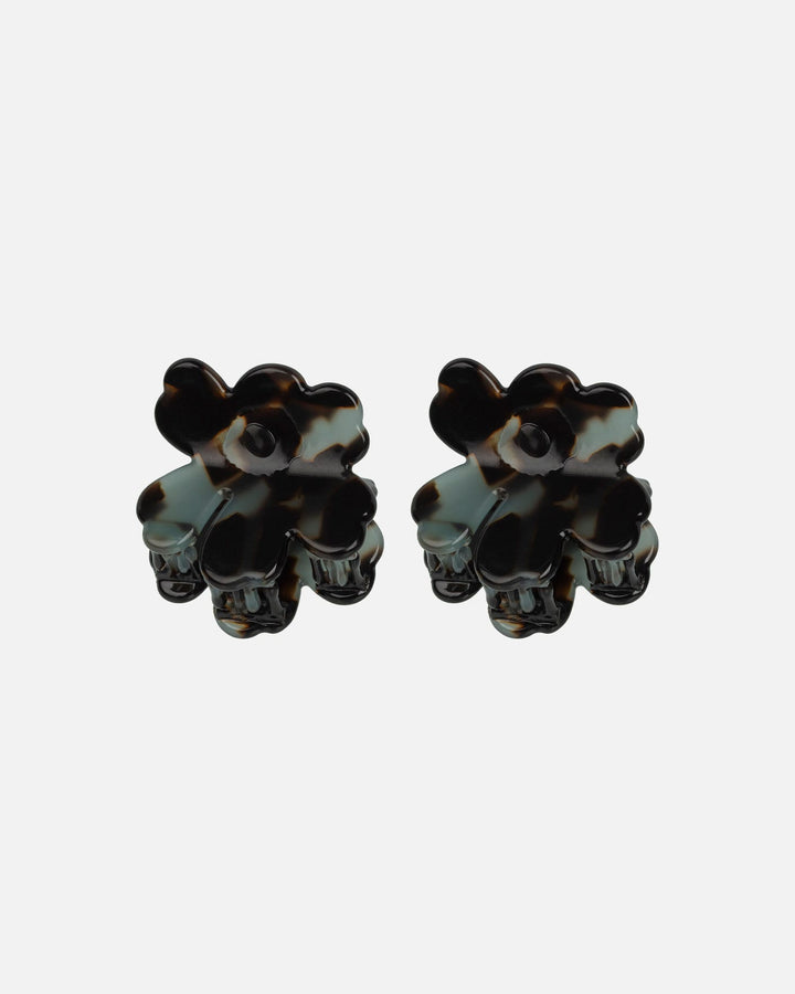 nano unikko hair clip set - tortoise