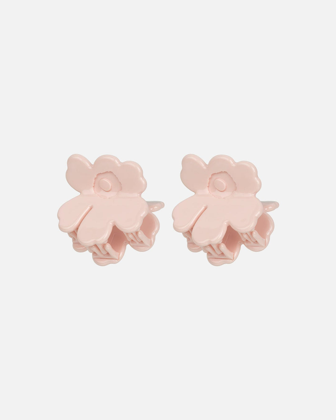 nano unikko hair clip set - blush