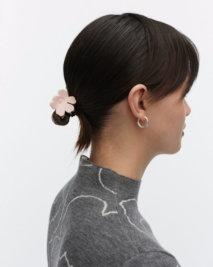 nano unikko hair clip set - blush