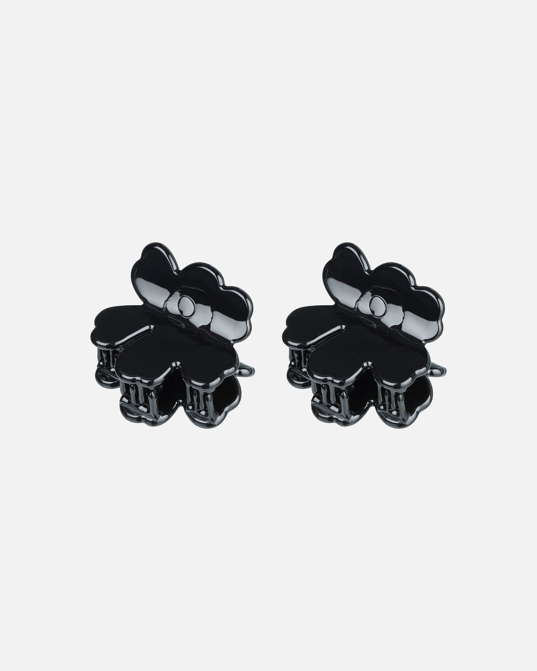 nano unikko hair clip set - black