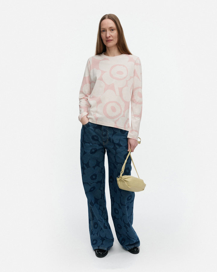 sekunti unikko long-sleeve shirt - pink