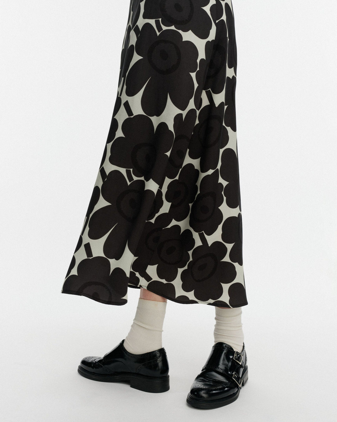 edetä unikko skirt - black/white