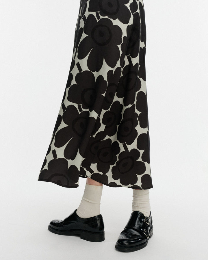 edetä unikko skirt - black/white