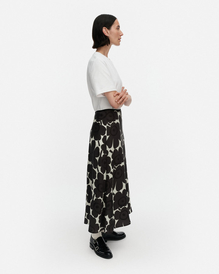 edetä unikko skirt - black/white
