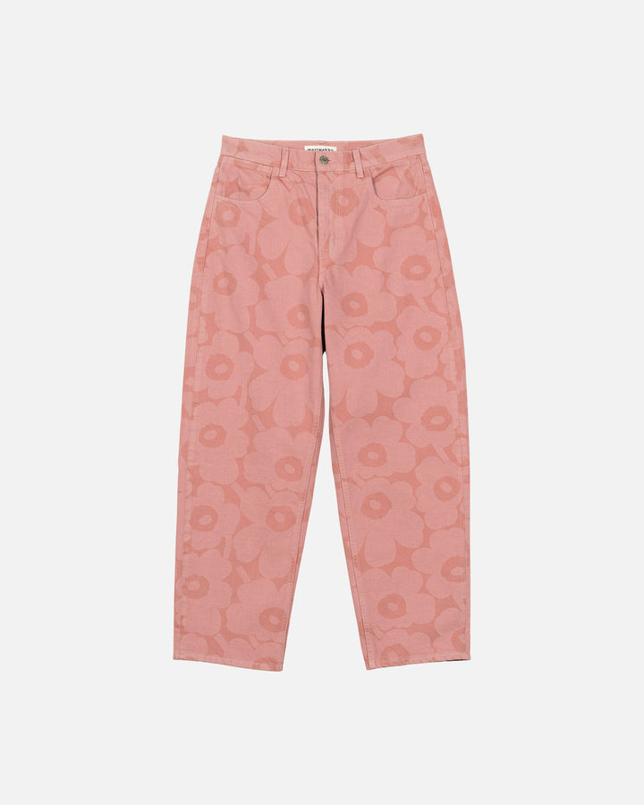 maridenim barrel jeans unikko - pink