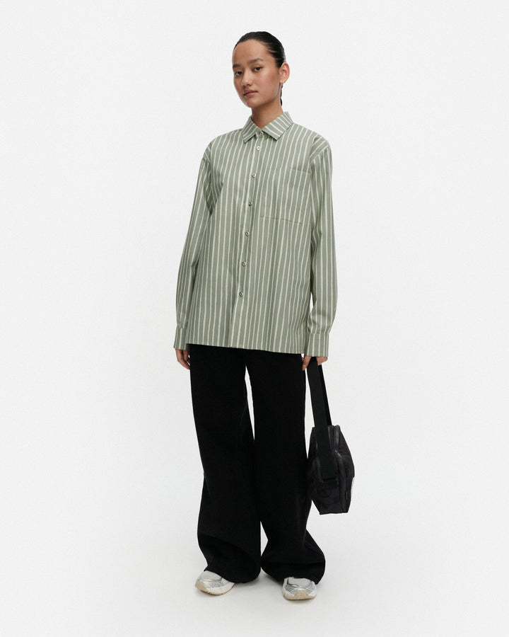 kioski jokapoika unisex shirt - grey green