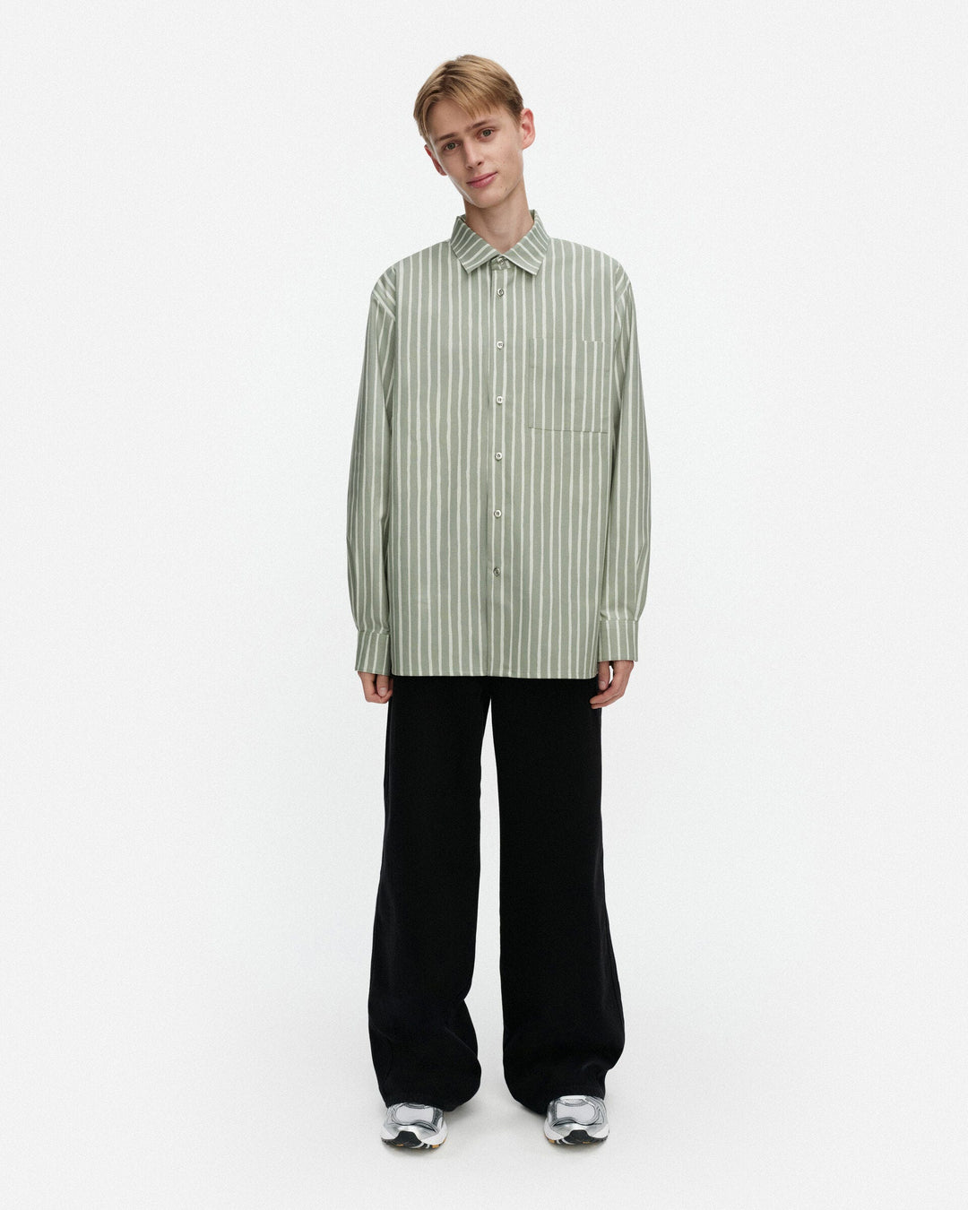 kioski jokapoika unisex shirt - grey green