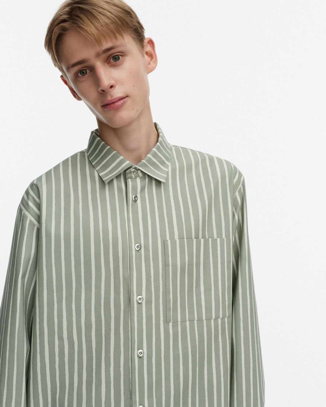 kioski jokapoika unisex shirt - grey green