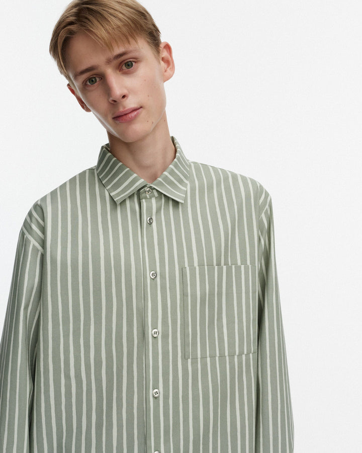 kioski jokapoika unisex shirt - grey green