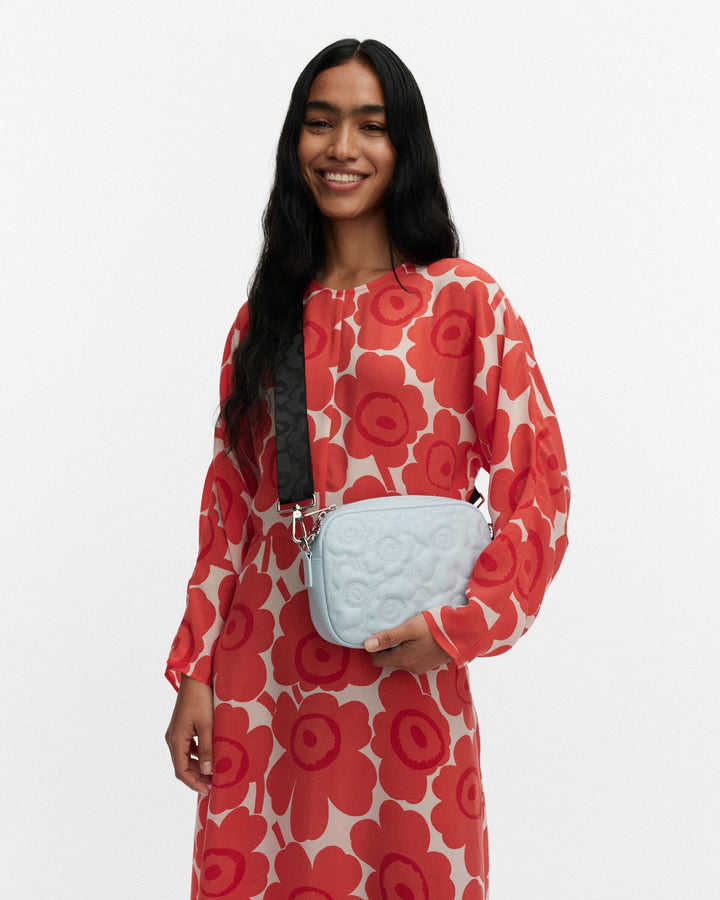 soft gratha unikko shoulder bag - sky blue