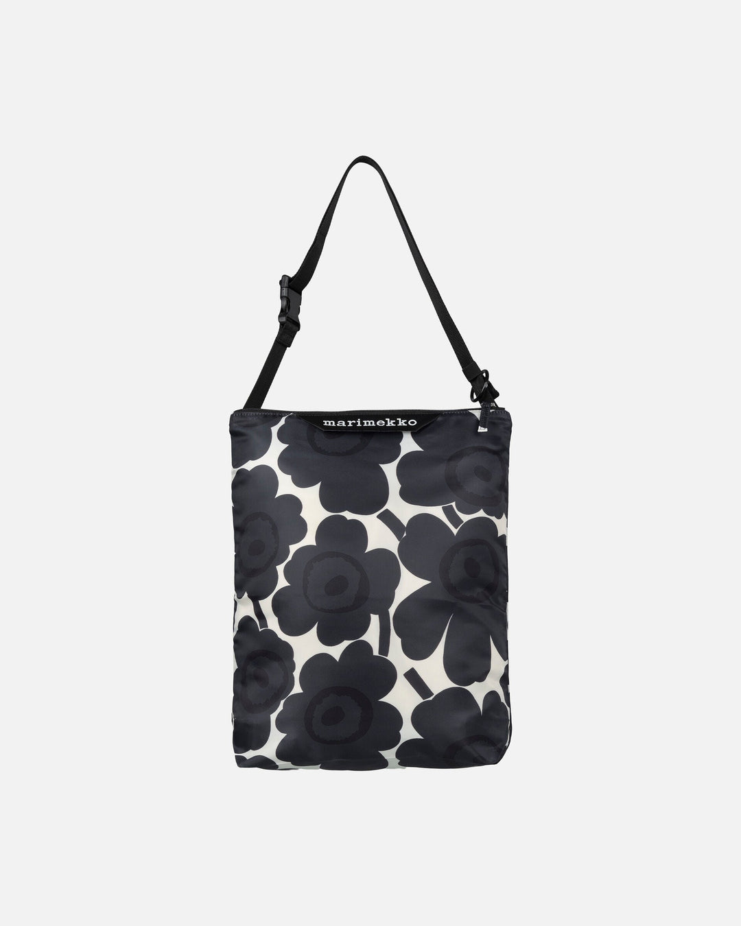 neat medium crossbody unikko - black/white