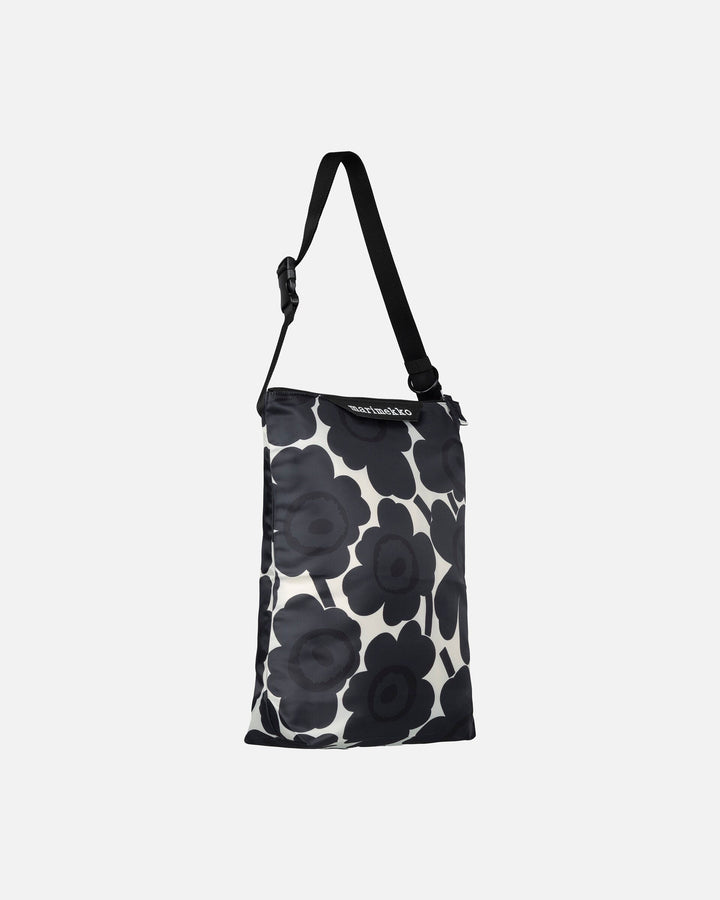 neat medium crossbody unikko - black/white