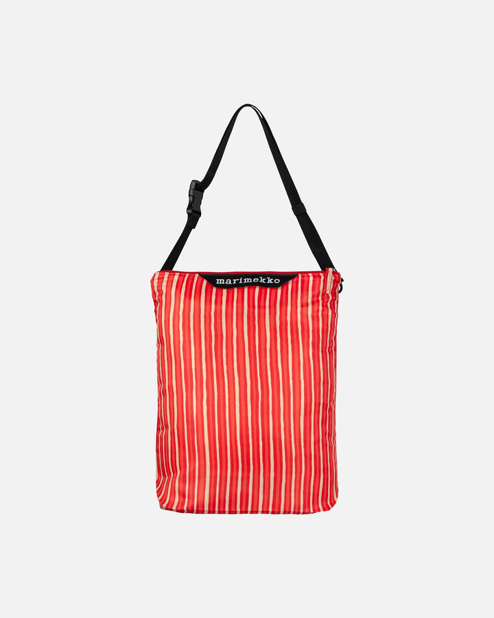 neat medium crossbody piccolo - red/beige