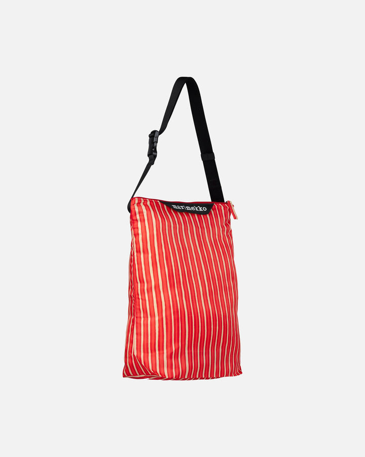 neat medium crossbody piccolo - red/beige