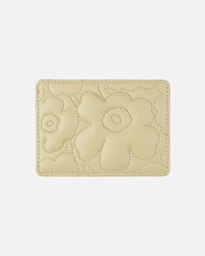 card holder unikko - yellow