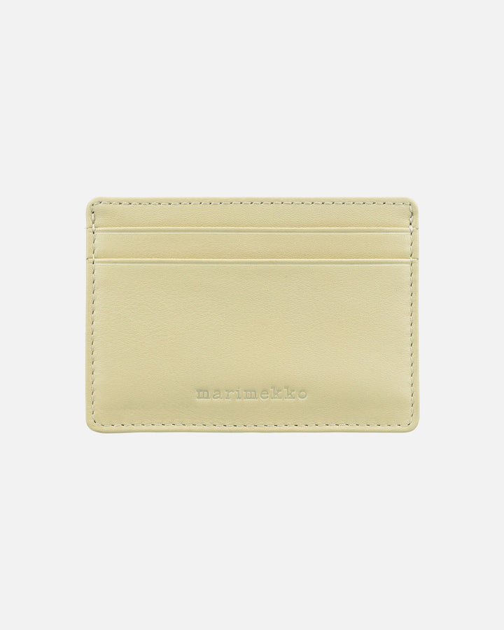 card holder unikko - yellow