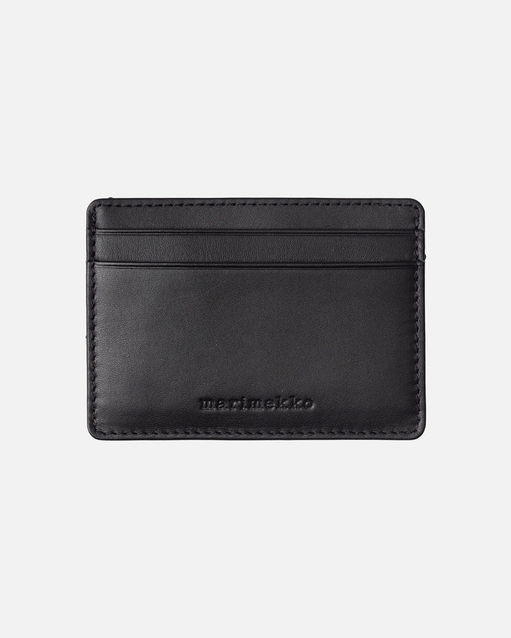 card holder unikko - black