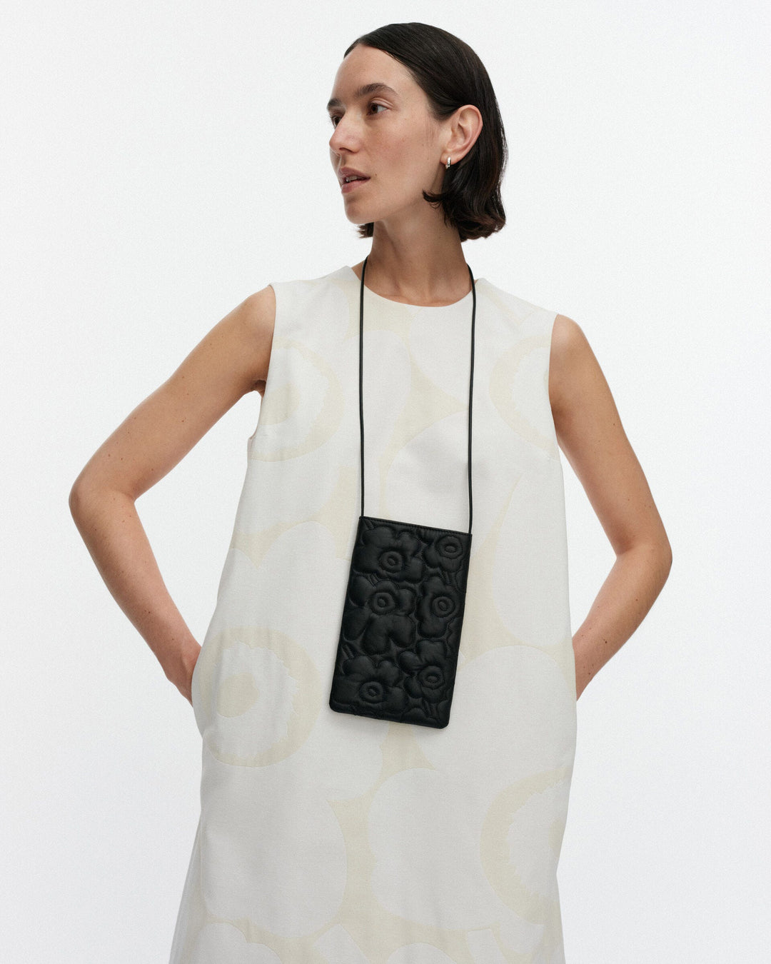 phone pocket unikko shoulder bag - black