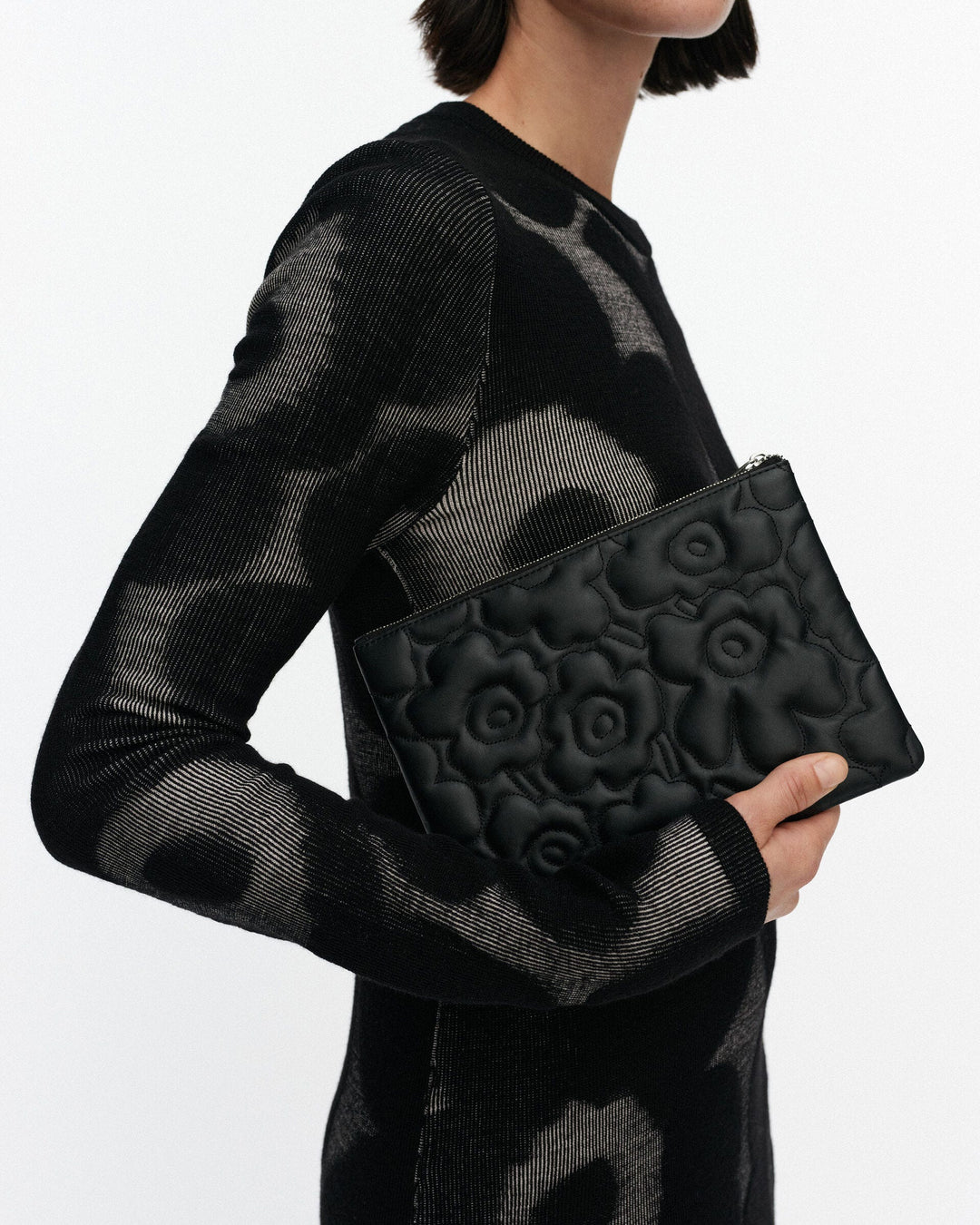 pouch bag unikko clutch - black